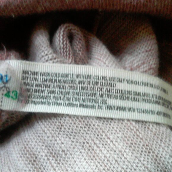 FP Beach Free People Dusty Rose Two Body Cotton Cowl Neck Top ONE SIZE - Picture 8 of 10